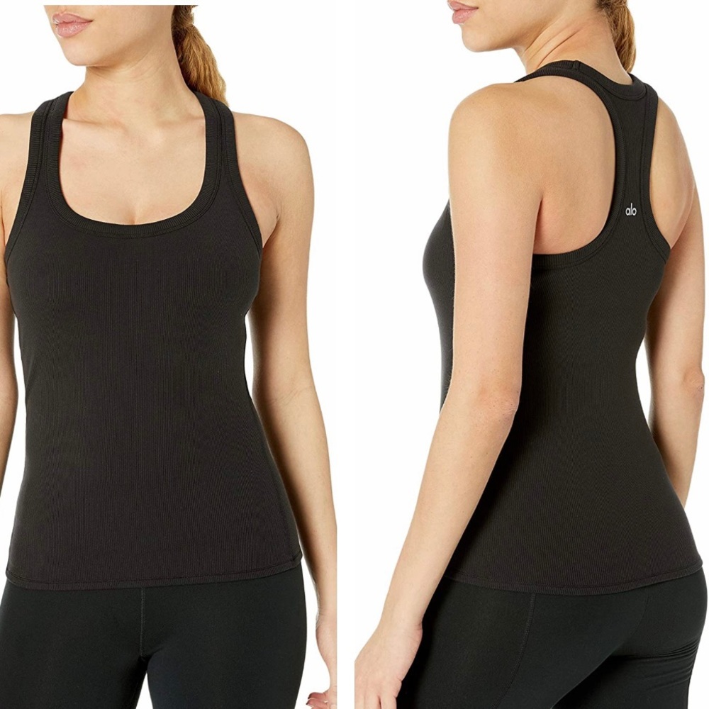 Alo Yoga Ribbed Support Tank